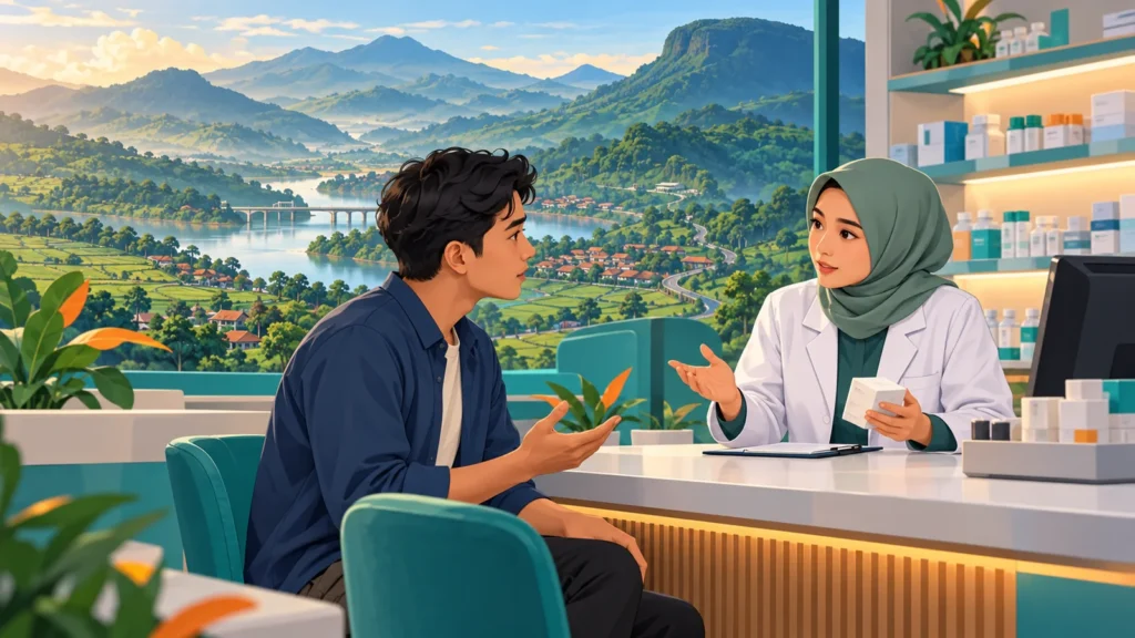 Ilustrasi langkah aman saat obat PRB belum tersedia