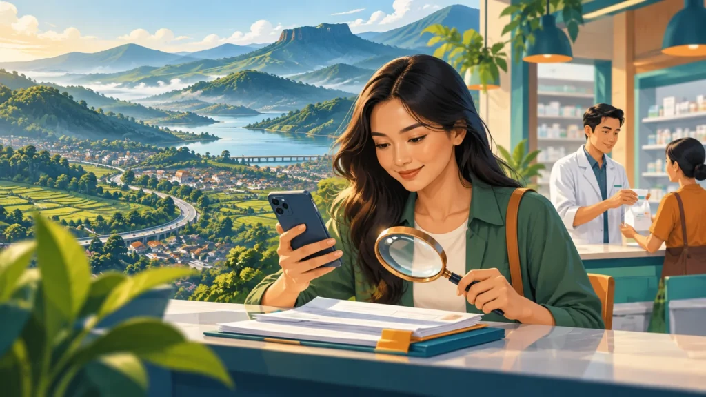 Ilustrasi memeriksa sumber resmi informasi JKN